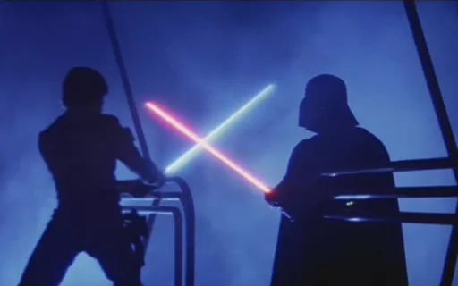 Par de sabres de luz